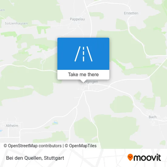 Карта Bei den Quellen