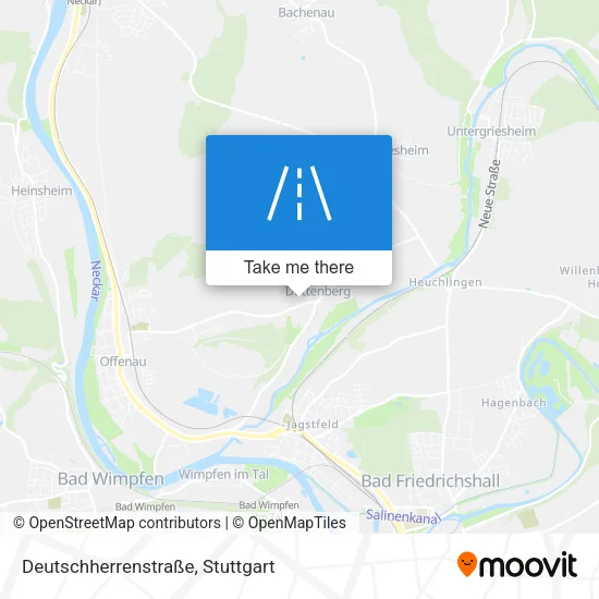 Карта Deutschherrenstraße