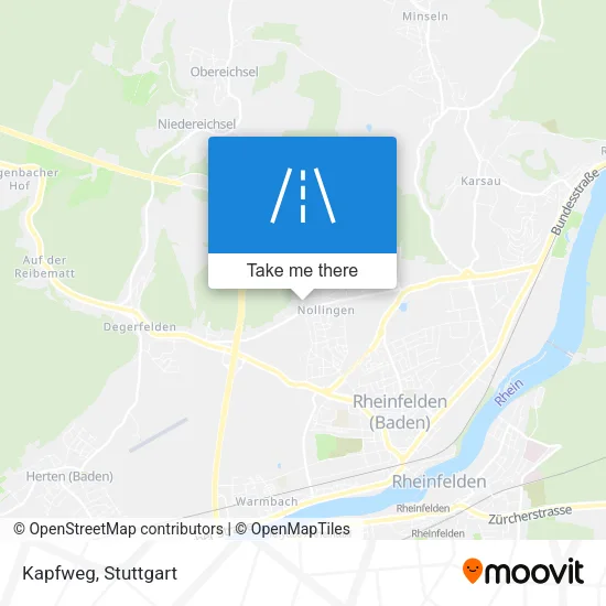Карта Kapfweg