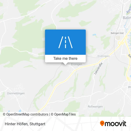 Карта Hinter Höfen