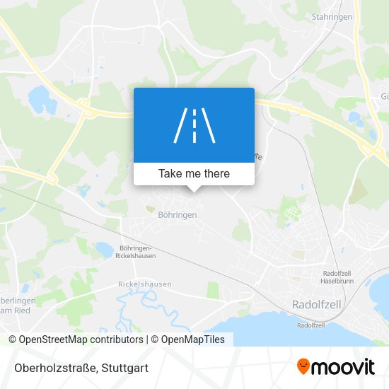 Oberholzstraße map