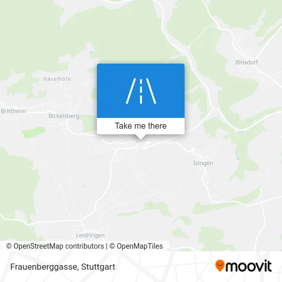 Карта Frauenberggasse