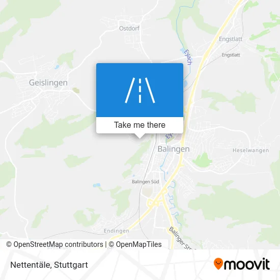 Карта Nettentäle