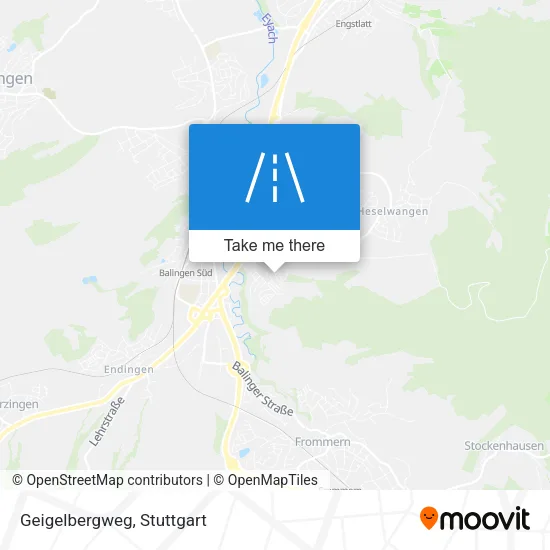 Карта Geigelbergweg