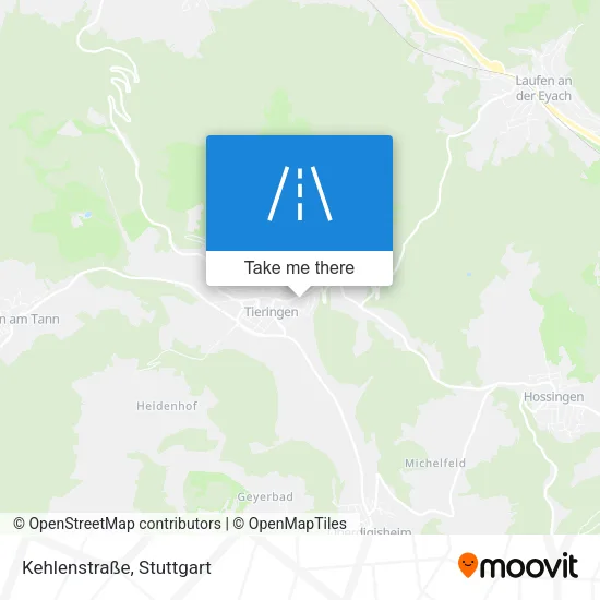 Kehlenstraße map
