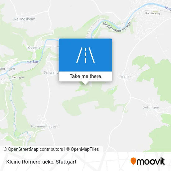 Kleine Römerbrücke map