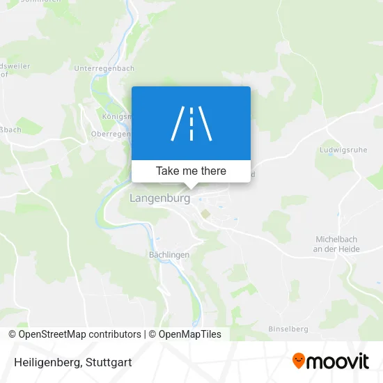 Карта Heiligenberg