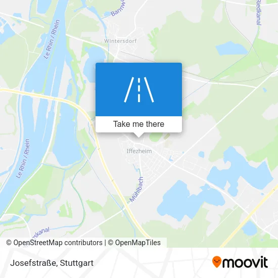 Карта Josefstraße