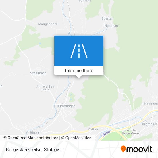 Burgackerstraße map