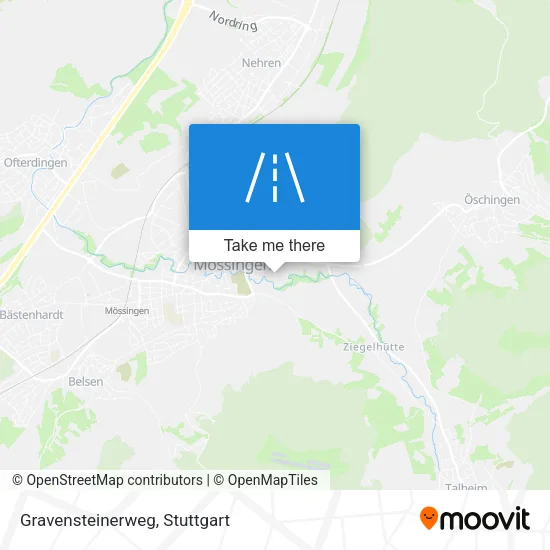 Карта Gravensteinerweg