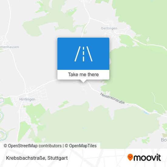 Krebsbachstraße map