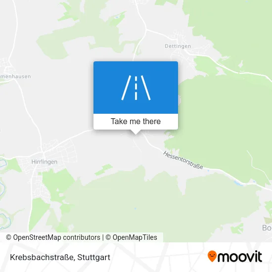Krebsbachstraße map