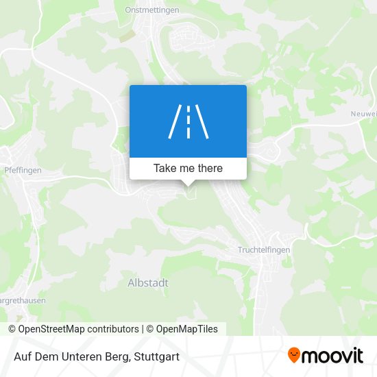 Карта Auf Dem Unteren Berg