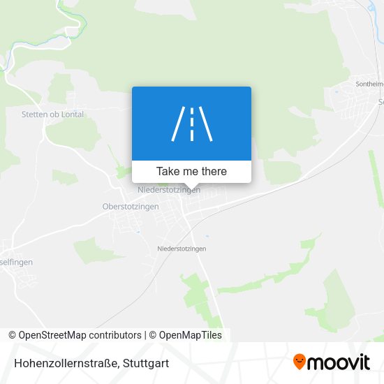 Hohenzollernstraße map