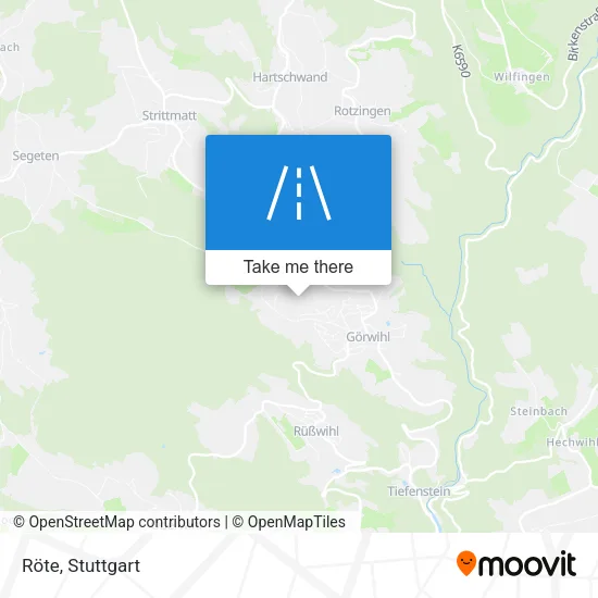 Карта Röte
