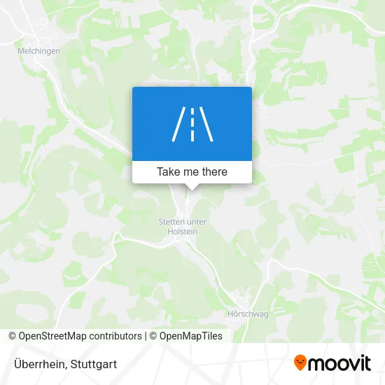 Карта Überrhein