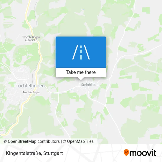 Карта Kingentalstraße