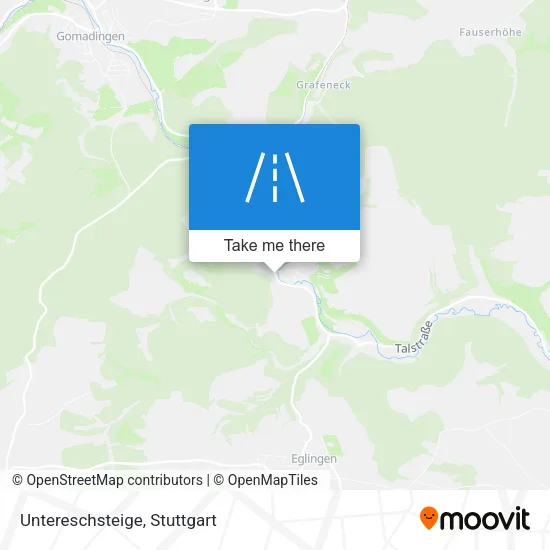 Карта Untereschsteige