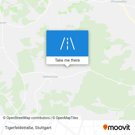 Tigerfeldstraße map