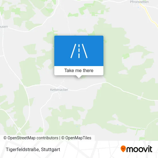 Карта Tigerfeldstraße