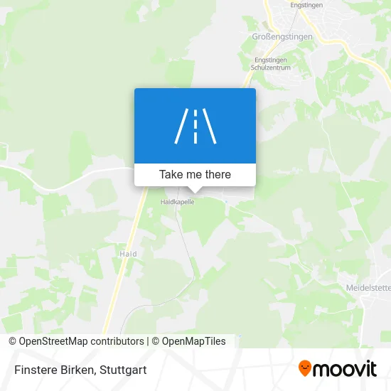 Карта Finstere Birken