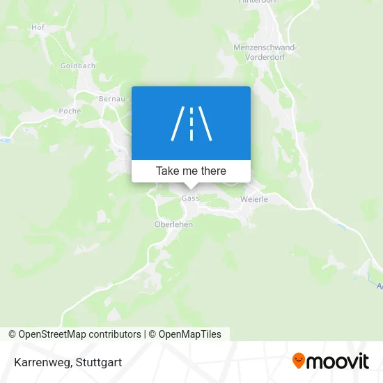 Карта Karrenweg