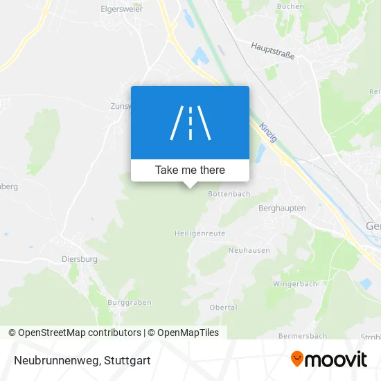 Карта Neubrunnenweg