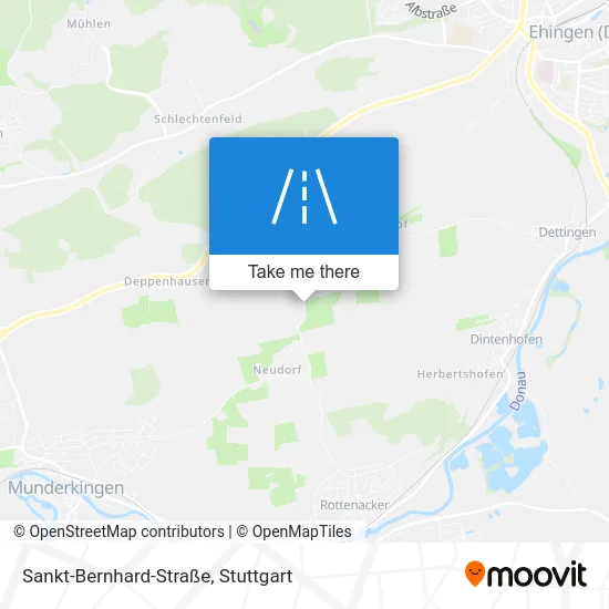 Карта Sankt-Bernhard-Straße