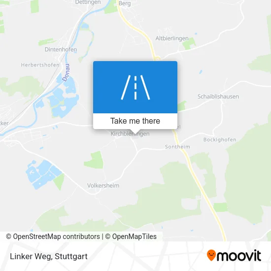 Карта Linker Weg
