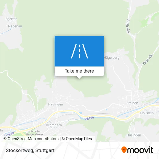 Карта Stockertweg