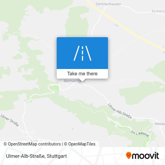 Ulmer-Alb-Straße map