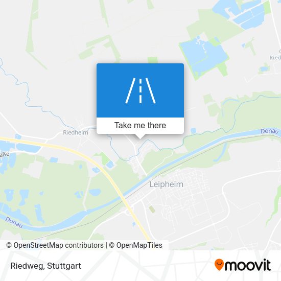 Riedweg map