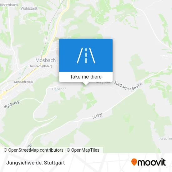 Карта Jungviehweide