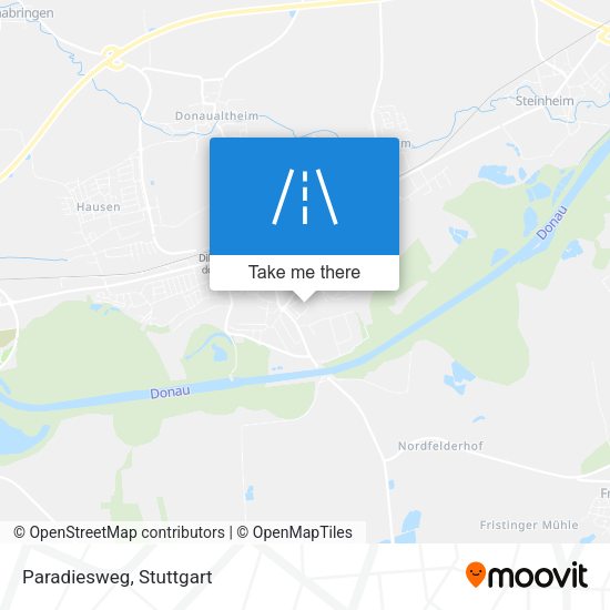 Карта Paradiesweg