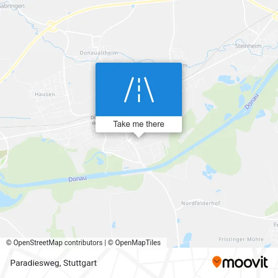 Карта Paradiesweg