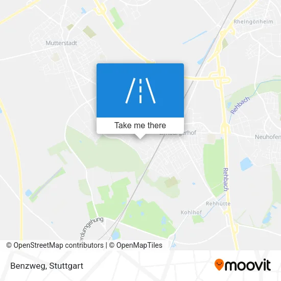Карта Benzweg