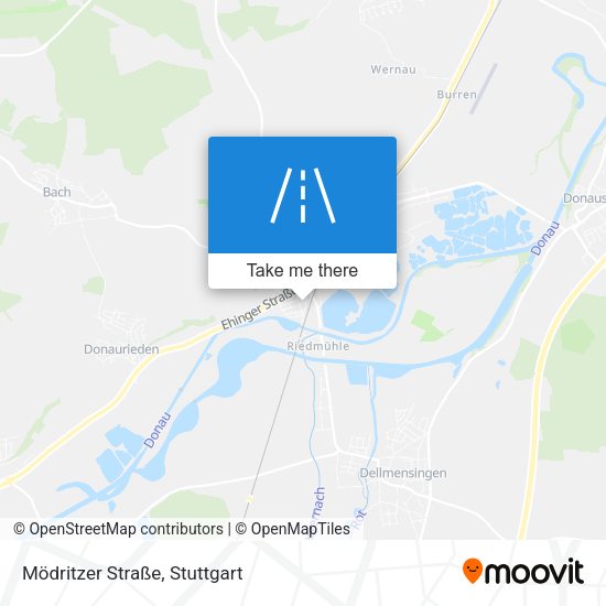 Карта Mödritzer Straße