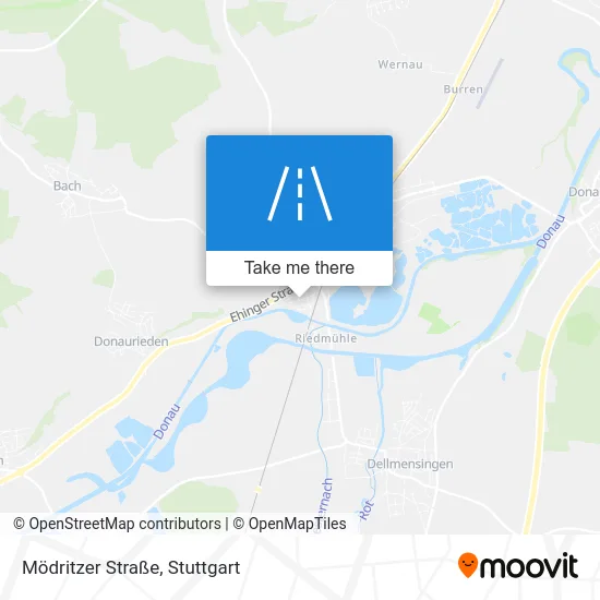 Карта Mödritzer Straße