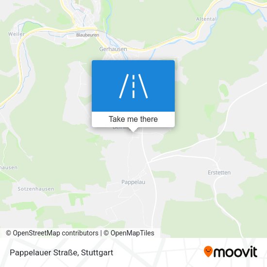Pappelauer Straße map