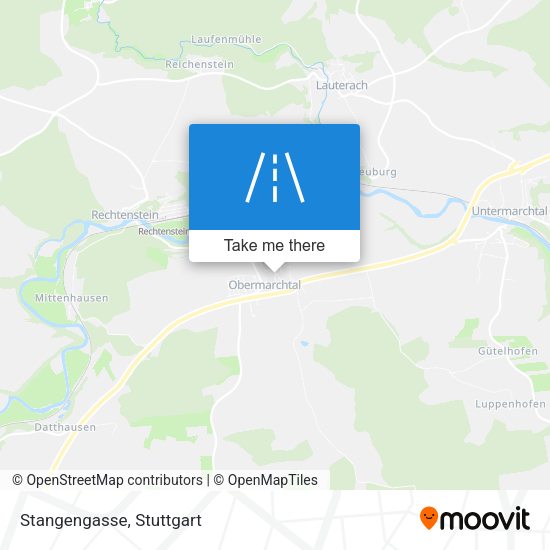 Карта Stangengasse