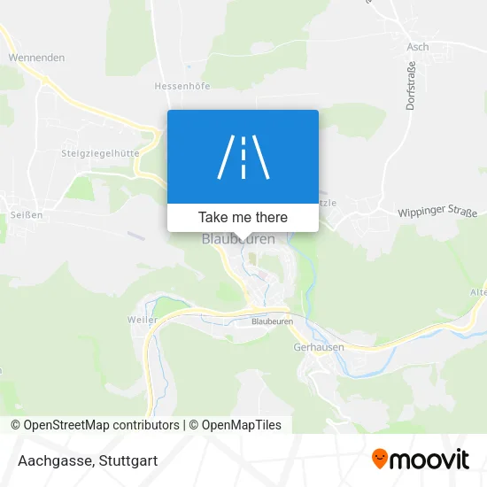 Aachgasse map