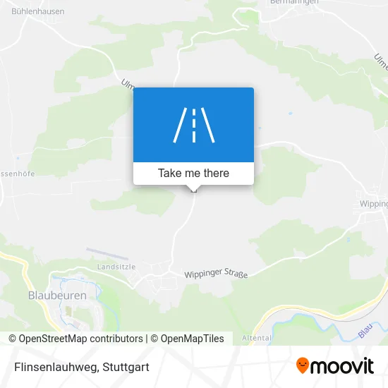 Карта Flinsenlauhweg