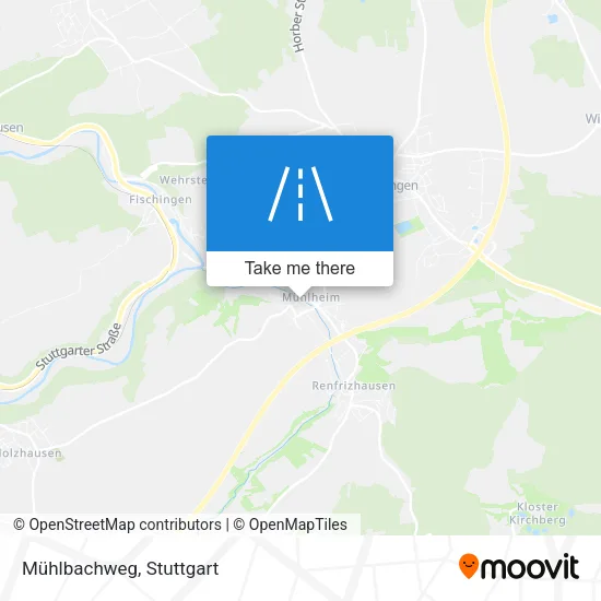 Карта Mühlbachweg