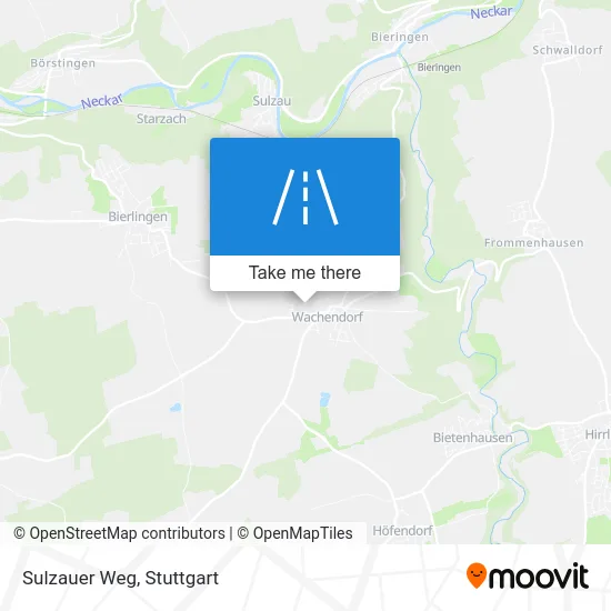 Карта Sulzauer Weg