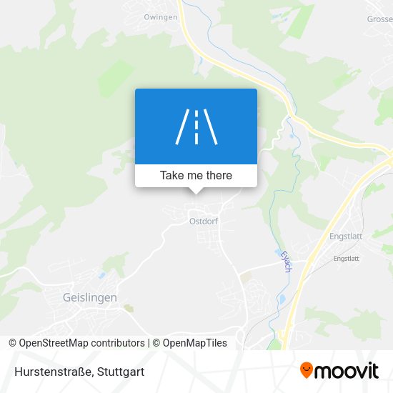Hurstenstraße map