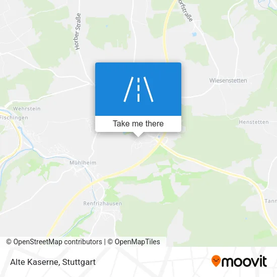 Карта Alte Kaserne