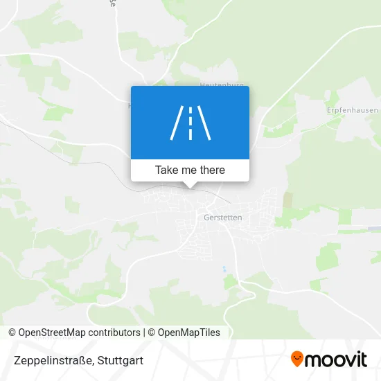 Карта Zeppelinstraße