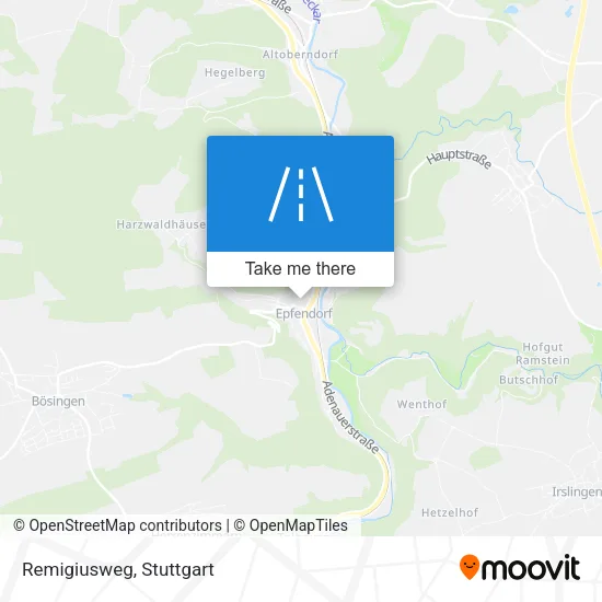 Карта Remigiusweg