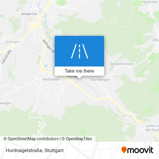 Hurdnagelstraße map