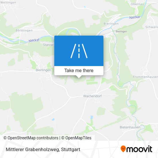 Mittlerer Grabenholzweg map